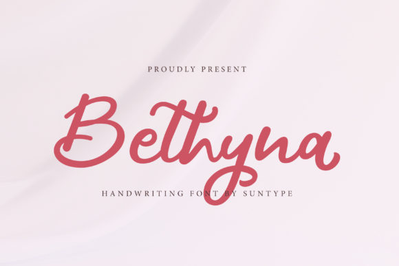 Bethyna: A Script Font That Elevates Handmade Creations