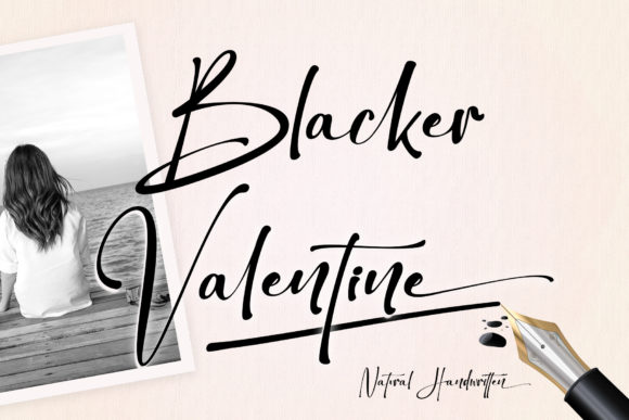 Blacker Valentine: A Timeless Display Font for Web Design