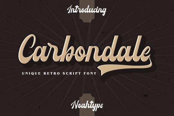 Carbondale: A Timeless Script Font for Modern Editorial Design