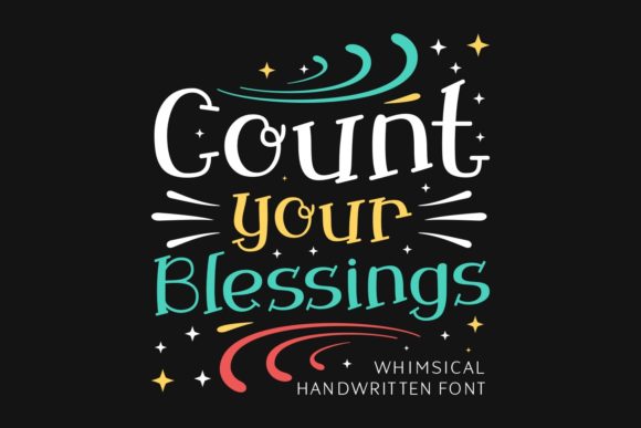 Count Your Blessings Font Review for Web Design
