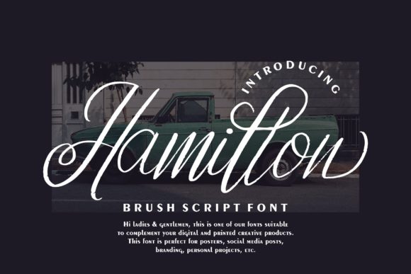 Hamillon Font for Eye-Catching Brand Content