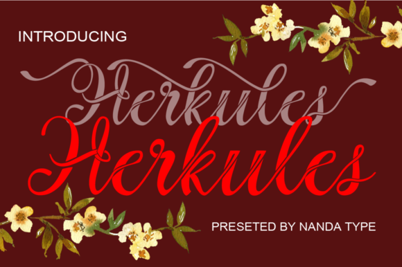 Herkules Font for Branding That Feels Personal and Polished