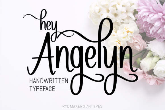 Hey Angelyn: A Script Font for Modern Web Design