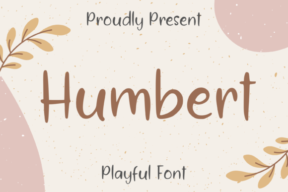 Humbert Font for Handmade Creations