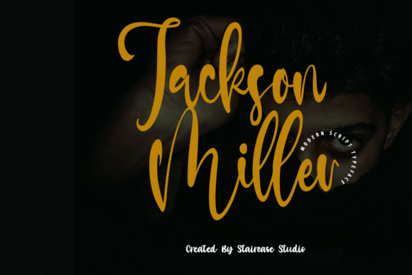 Jackson Miller Script Font for Editorial Design