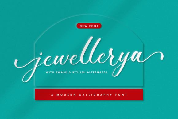 Jewellerya: A Handwritten Font for Branding with Charm