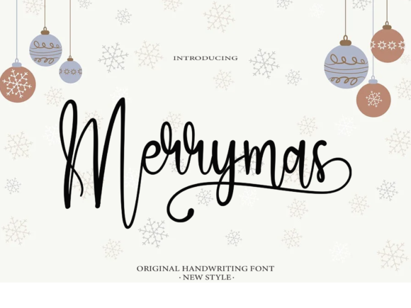 Merrymas Font for Professional Branding