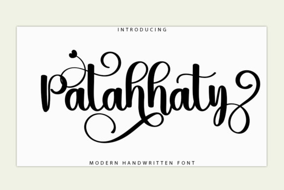 Patahhaty: A Handwritten Font That Elevates Branding