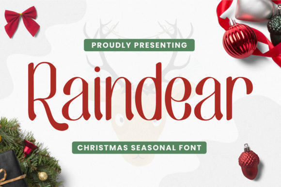 Raindear: A Handwritten Font for Modern Branding