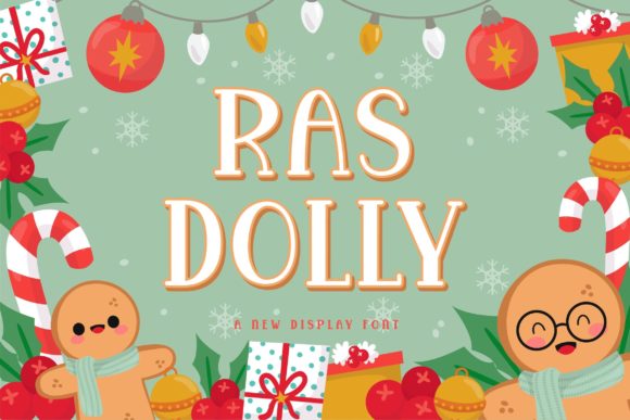 Rasdolly: A Handwritten Font for Creative Crafters