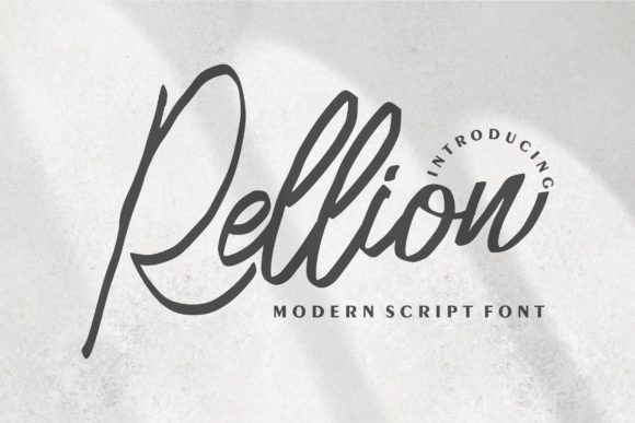 Rellion Script Font Review for Real Projects