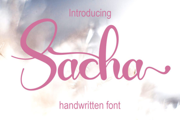 Sacha Font for Branding Projects