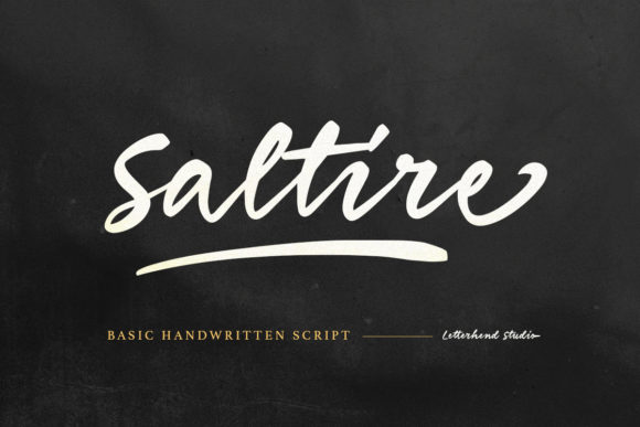 Saltire Font for Modern Web Design