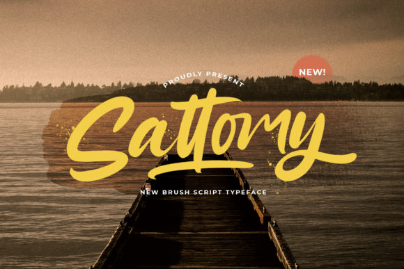 Sattomy: A Handwritten Font for Modern Branding