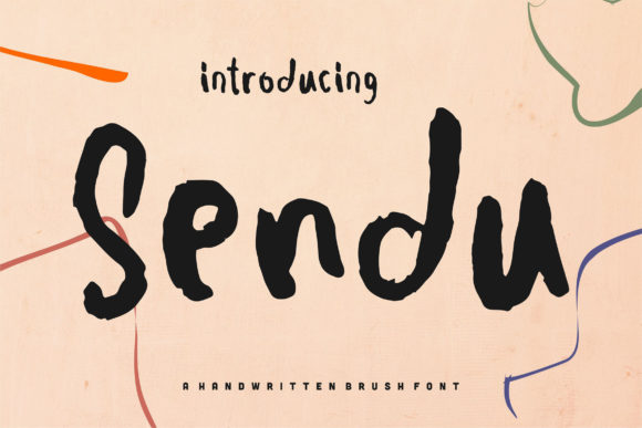 Sendu: A Handwritten Font for Thoughtful Editorial Design