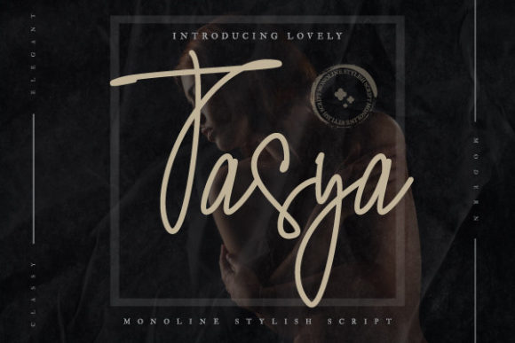 Tasya: A Handwritten Typeface for Elegant Editorial Design