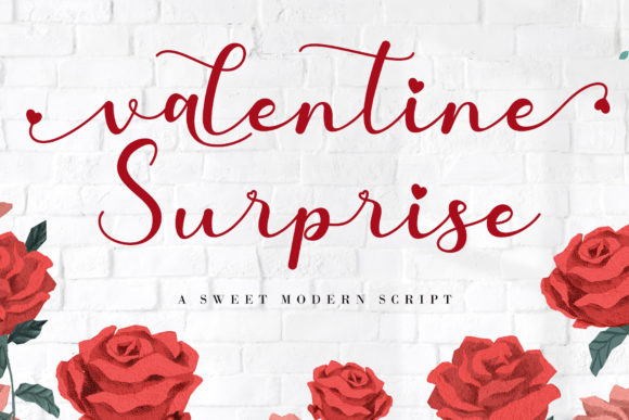 Valentine Surprise Font for Business Branding